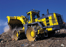 Compacteur de déchets Komatsu WF550-3