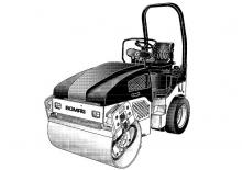 Rouleaux mixte Bomag BW 125 AC-4