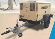 Compresseurs d'air portable - Gasoil, Electrique, Essence Doosan 7/125