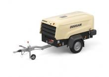 Compresseurs d'air portable - Gasoil, Electrique, Essence Doosan 7/25 