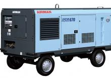 Compresseurs d'air portable - Gasoil, Electrique, Essence Airman PDS670S-4C5