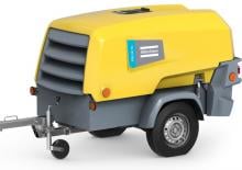 Compresseurs d'air portable - Gasoil, Electrique, Essence Atlas Copco XAS 58-7 KdG 6 kVA