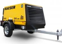 Compresseurs d'air stationnaires - Diesel, Électrique, Essence Kaeser Mobilair M 58
