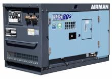 Compresseurs d'air stationnaires - Diesel, Électrique, Essence Airman PDS80S-5C5