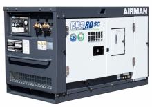 Compresseurs d'air stationnaires - Diesel, Électrique, Essence Airman PDS80SC-5C5