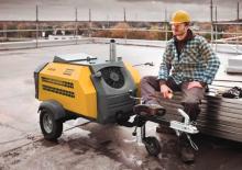 Compresseurs d'air portable - Gasoil, Electrique, Essence Atlas Copco XAS 27 Hp