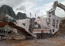 Concasseurs mobiles Metso Lokotrack LT 1418 E