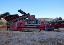 Concasseurs mobiles Rubble Master MXC-1000