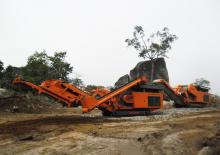 Concasseurs mobiles Rockster R 1100 D