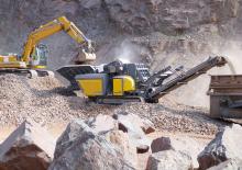 Concasseurs mobiles Rubble Master RM V550GO!