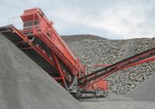 Installation de criblage mobile Terex-Finlay 694+