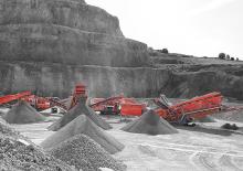 Installation de criblage mobile Terex-Finlay 696 - 3 Deck