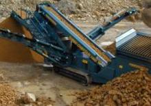 Installation de criblage mobile Powerscreen Chieftain 1400