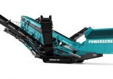 Installation de criblage mobile Powerscreen Chieftain 1700
