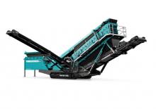 Installation de criblage mobile Powerscreen Chieftain 2100X