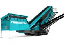 Installation de criblage mobile Powerscreen Chieftain 2200