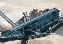 Installation de criblage mobile Powerscreen Chieftain 2400-3D