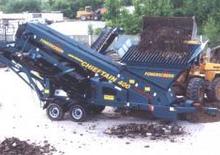 Installation de criblage mobile Powerscreen Chieftain 400 Rad