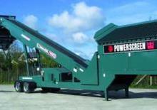 Installation de criblage mobile Powerscreen Commander 1400