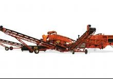 Installation de criblage mobile Eagle Crusher E-Plant