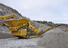 Installation de criblage mobile Keestrack Frontier 4518 T