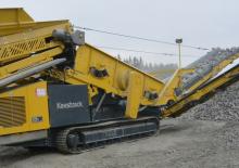 Installation de criblage mobile Keestrack K6