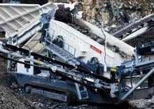 Installation de criblage mobile Metso Lokotrack ST2.3