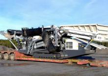 Installation de criblage mobile Metso Lokotrack ST 2.8