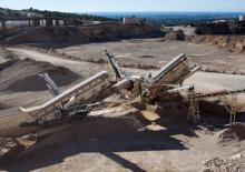 Installation de criblage mobile Metso Lokotrack ST 620