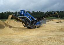 Installation de criblage mobile Kleemann MS 14 Z