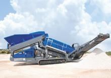 Installation de criblage mobile Kleemann MS 21 Z