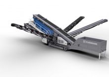 Installation de criblage mobile Kleemann MS 702 EVO