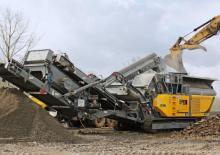 Installation de criblage mobile Rubble Master OS 100GO!