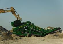 Installation de criblage mobile McCloskey R230
