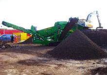 Installation de criblage mobile McCloskey R70