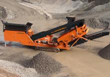 Installation de criblage mobile Rockster RDS410