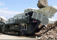 Installation de criblage mobile Gipo RR 130