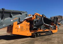 Installation de criblage mobile Rockster RSS514