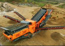 Installation de criblage mobile Rockster RTS514