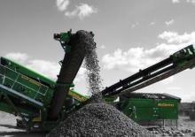 Installation de criblage mobile McCloskey S130