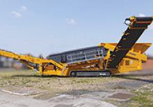 Installation de criblage mobile Parker SR206