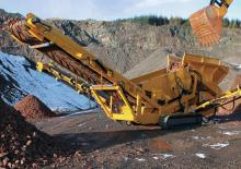 Installation de criblage mobile IROCK  TS-409