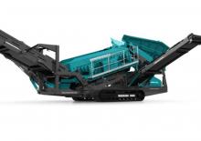 Installation de criblage mobile Powerscreen Warrior 1800