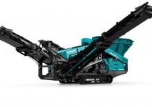 Installation de criblage mobile Powerscreen WARRIOR 800