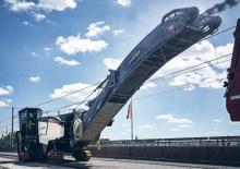 Découpeuse de chaussée Wirtgen W 100 Fi