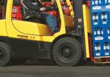 Chariots élevateurs frontaux diesel Hyster H5.0FT