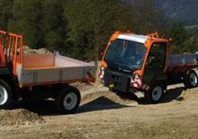 Véhicules communaux multi-usages à diesel diesel Lindner Unitrac 82 ep