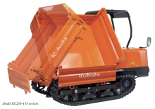 Bennes à chenilles Kubota KC 250 HR-4