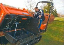 Bennes à chenilles Kubota KC120HC-4