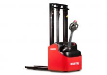 Gerbeurs à conducteur accompagnant Manitou ES 410 ET